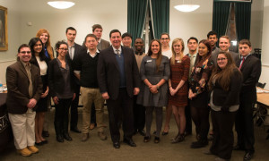 Pittsburgh student leaders meet with Mayor Peduto.